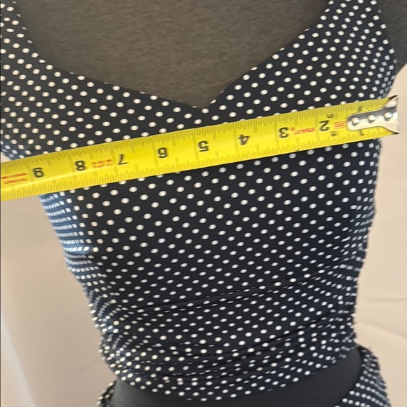 Two piece polka dot skirt and top set. XS. Pre-loved. - Picture 7 of 10
